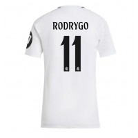 Camiseta Real Madrid Rodrygo Goes #11 Primera Equipación para mujer 2024-25 manga corta